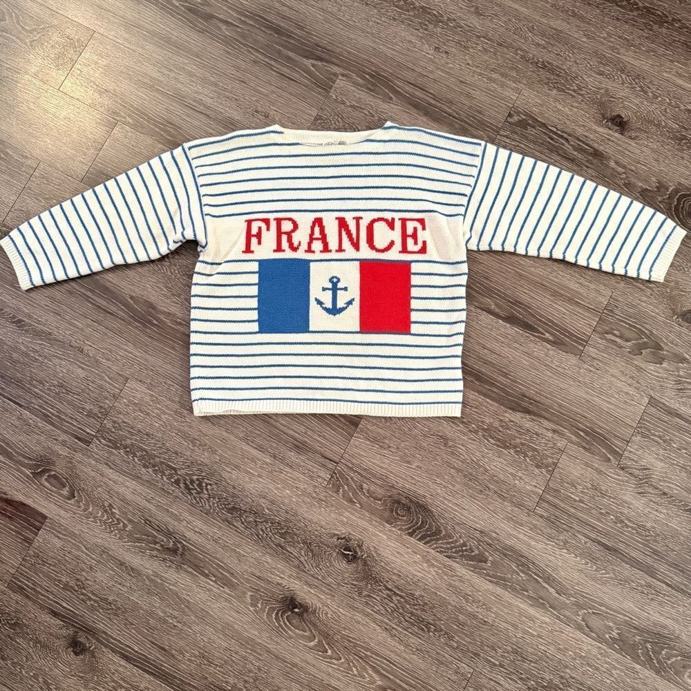J.G Hook Vintage Striped France Sweater